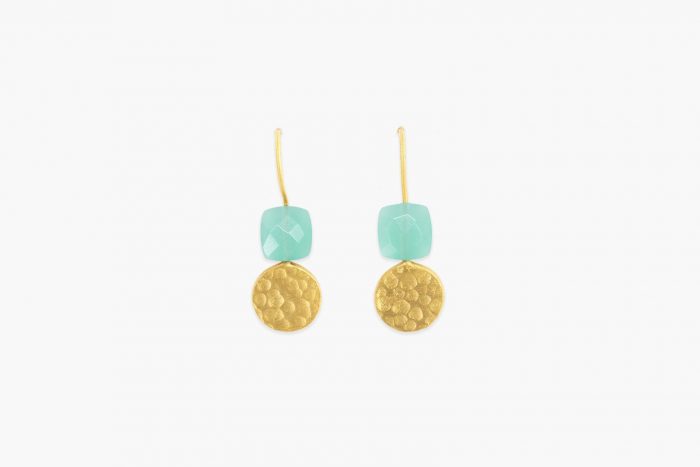 Altair earring Aqua chalcy