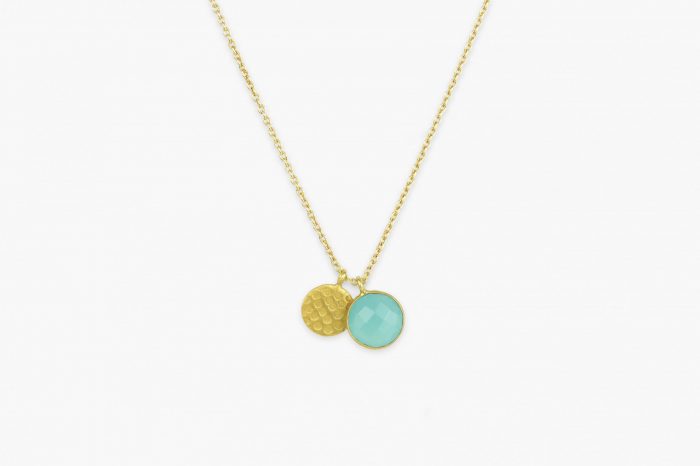 Caeli neckace Aqua chalcy
