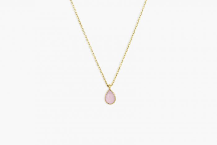 Atzin neckace Rose quartz