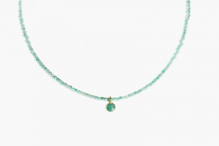 Atis choker Amazonite