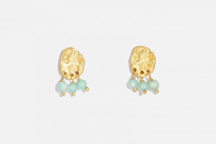 Arracada Makalu Amazonita