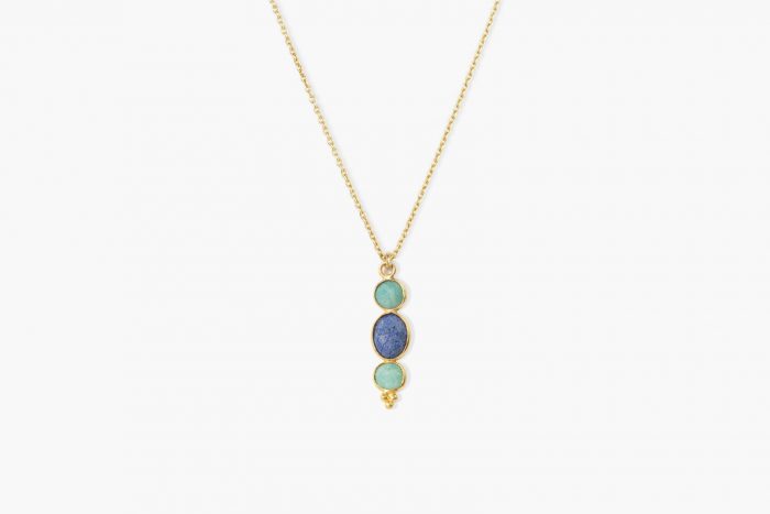Oyu necklace Lapis lazuli