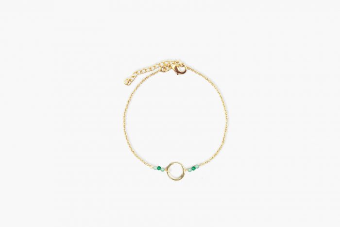 Opi bracelet Green onyx