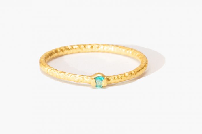 Altua Ring Green onyx