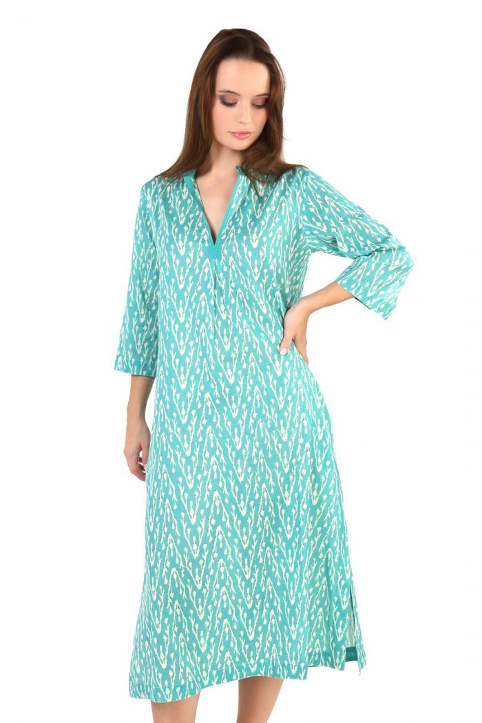 KURTA10 hiedra turquesa