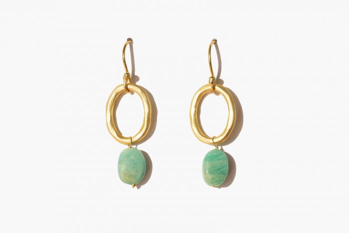 Denali earring Amazonite