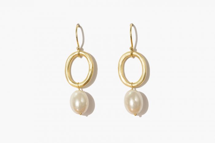 Denali earring Pearl