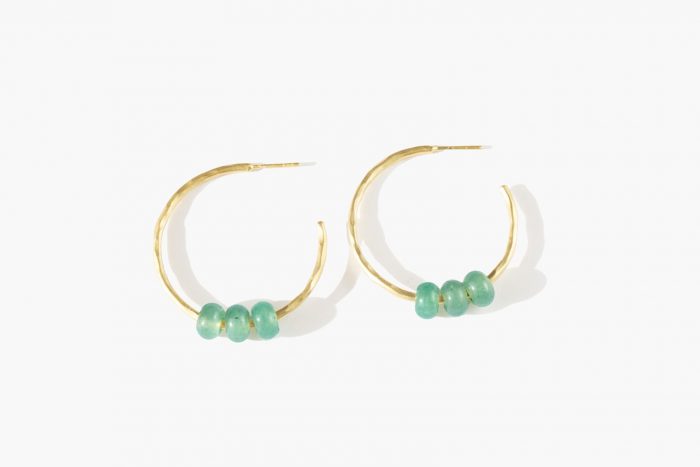 Arracada Malik Aventurina