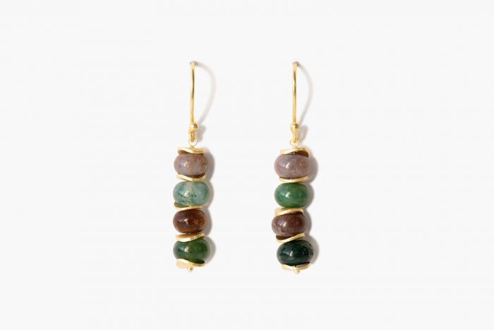 Ulugh earring Agate