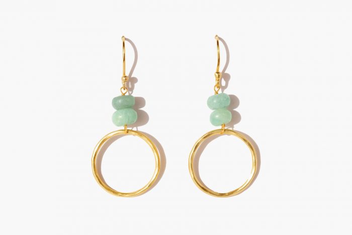 Eiger earring Amazonite
