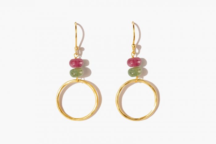 Eiger earring Tourmaline