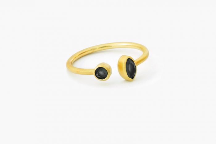 Alya ring Black onyx