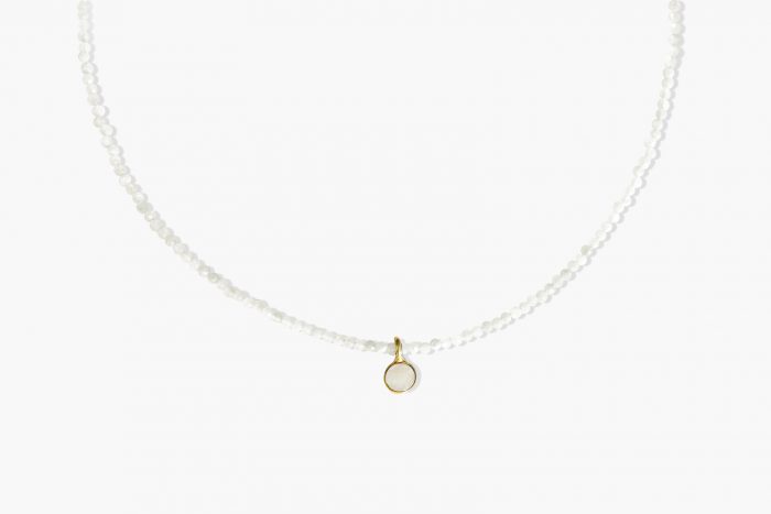 Atis choker Moonstone