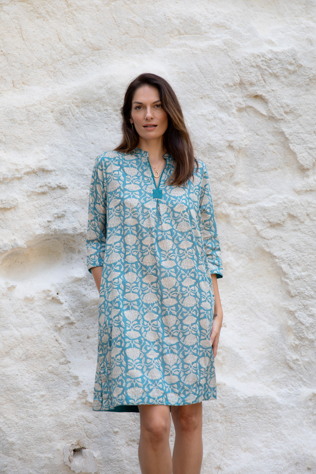 KURTA02-FLOR-BL02