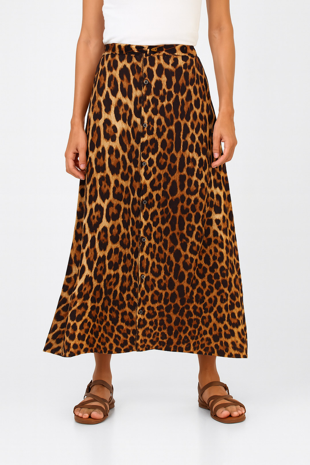 Falda animal print